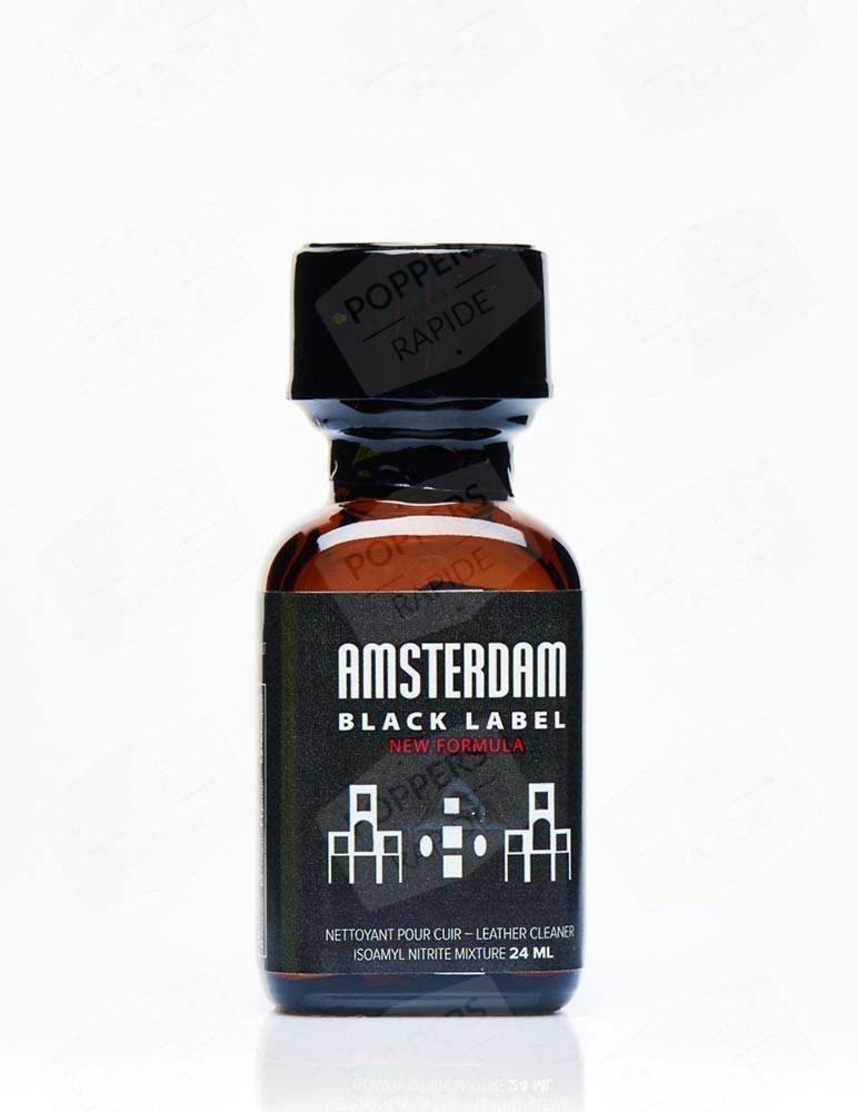 bouteille poppers amsterdam black label 24 ml