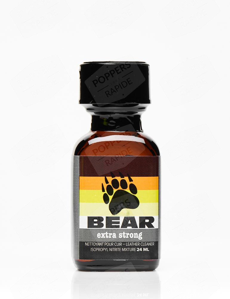 bouteille poppers bear - flacon 24 ml