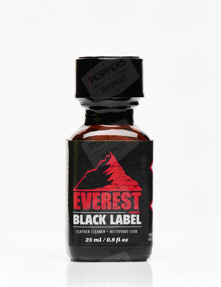 poppers everest black label - bouteille poppers 24 ml