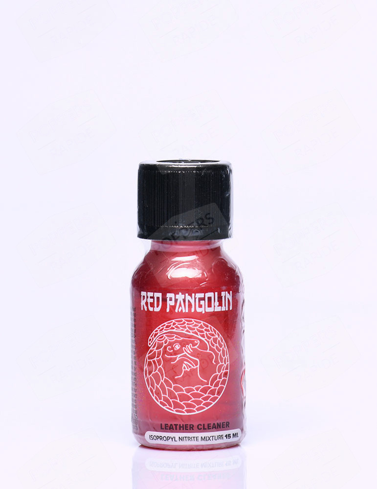 red Pangolin, flacon de poppers rouge de 15 ml
