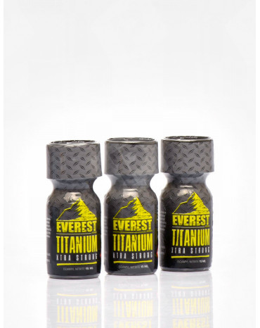 Pack Everest Titanium 15 ml x3