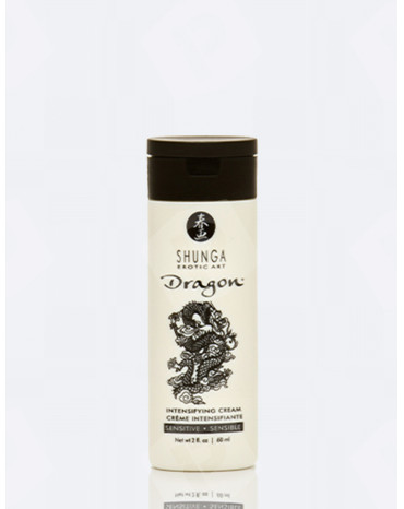 crème intensifiante dragon virilité Shunga sensible 60 ml
