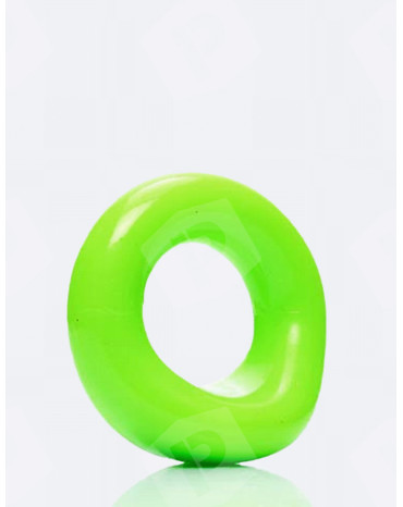 cockring en silicone the wedge vert fluo