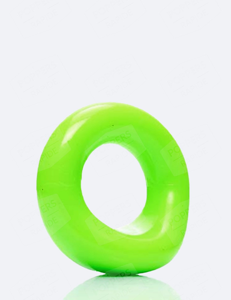 cockring en silicone the wedge vert fluo