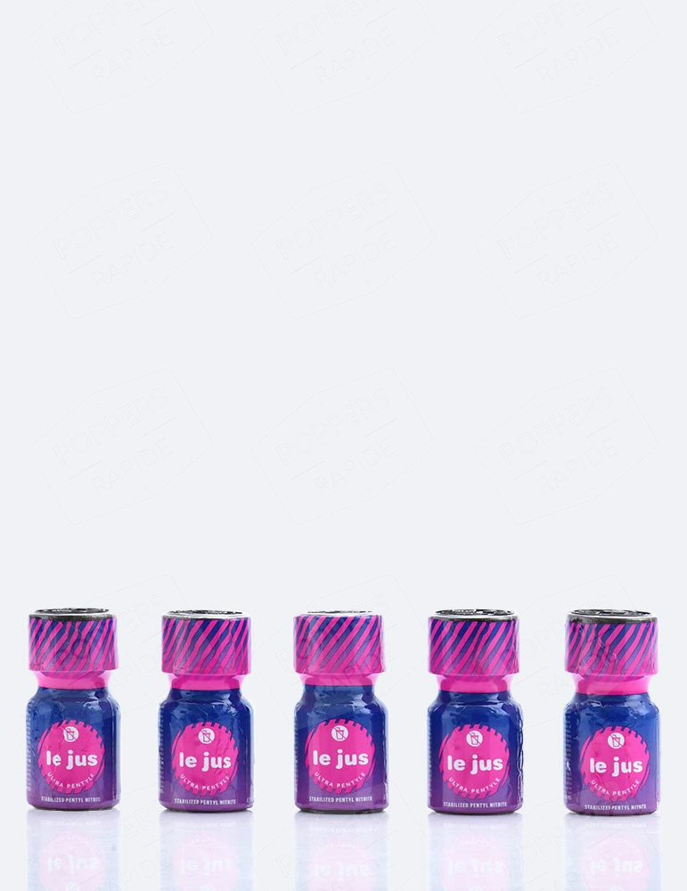 Pack Poppers Le Jus Ultra Pentyle 10 ml x5