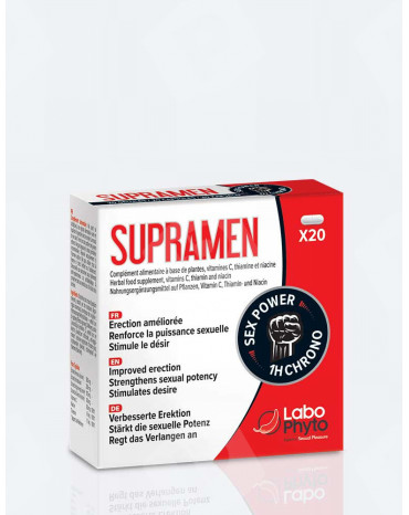 boite de 20 pilules  de stimulant sexuel supramen