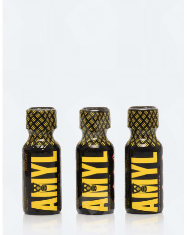 Pack de 3 poppers Amyl 30 ml bouteille boston
