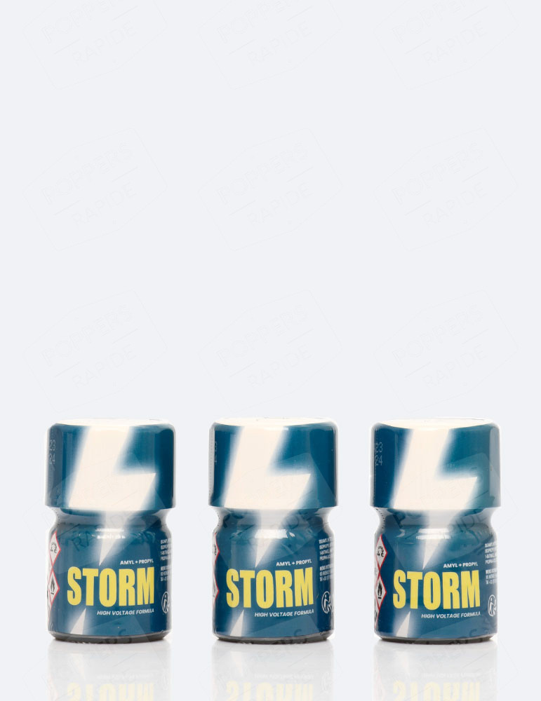 Poppers Storm 15 ml pack de 3 poppers