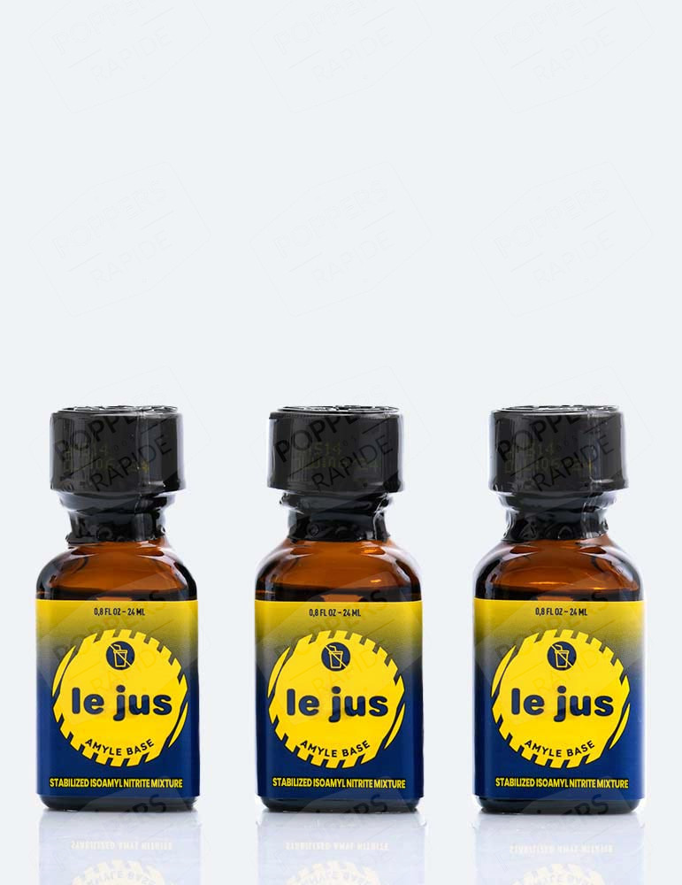 Pack Poppers Le Jus Amyl Base 24 ml x3