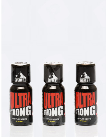 Poppers Ultra Strong 15 ml par 3