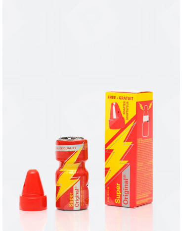 Poppers Super Original Amyl 10 ml + Bouchon
