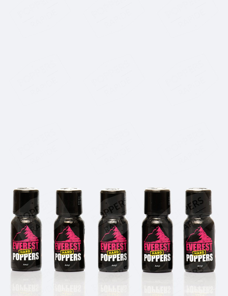 Pack 5 Everest Poppers Hard 15 ml