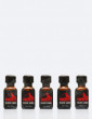 pack de 5 poppers everest black label 24 ml