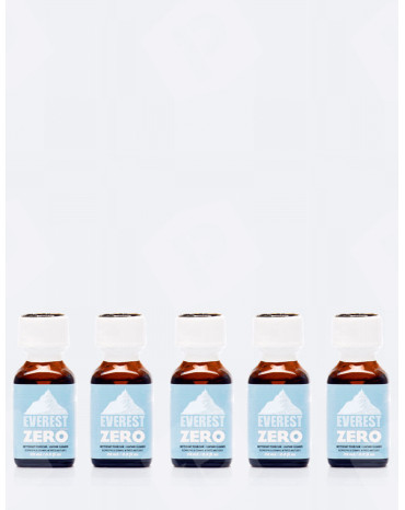 Pack 5 Everest Zéro 24 ml