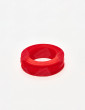 Cockring Pig-Ring Silicone Oxballs Rouge