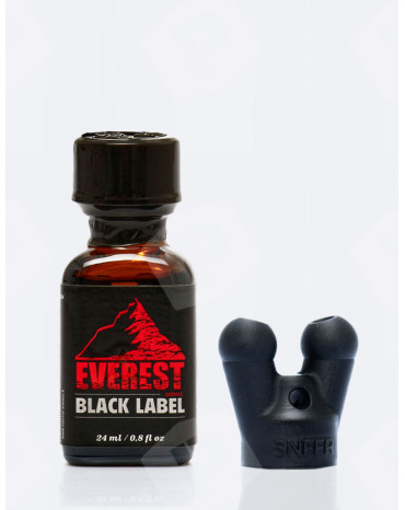 Pack Power Mountain avec un poppers back label 24 ml et un bouchon de poppers double