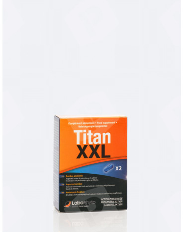 Stimulant Testostérone Titan XXL Labophyto (2 gélules)