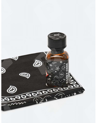 Poppers hanky code noir + foulard