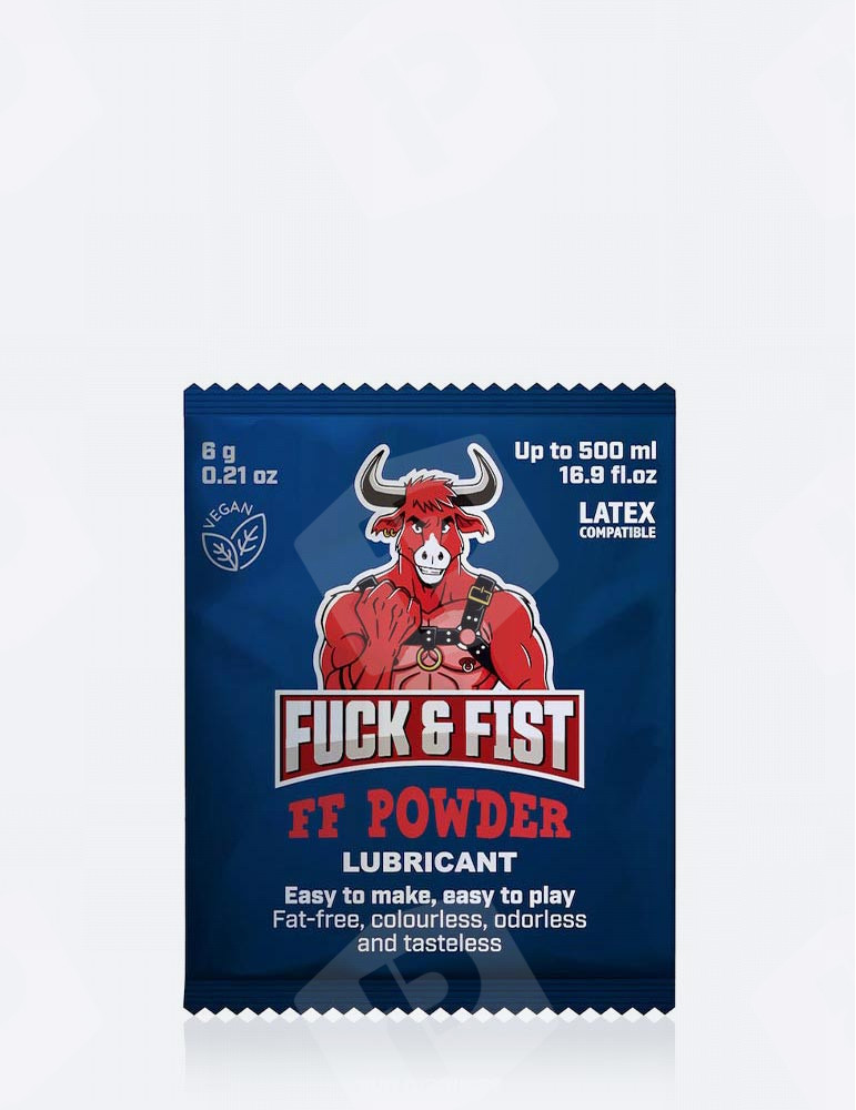 Sachet lubrifiant en poudre pour fisting - Fuck & Fist FF powder - 6g