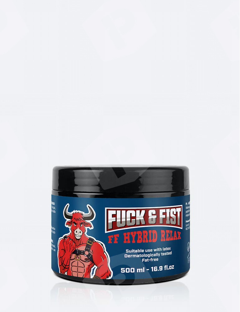 Lubrifiant épais relaxant - Fuck & Fist Hybrid Relax - 500ml