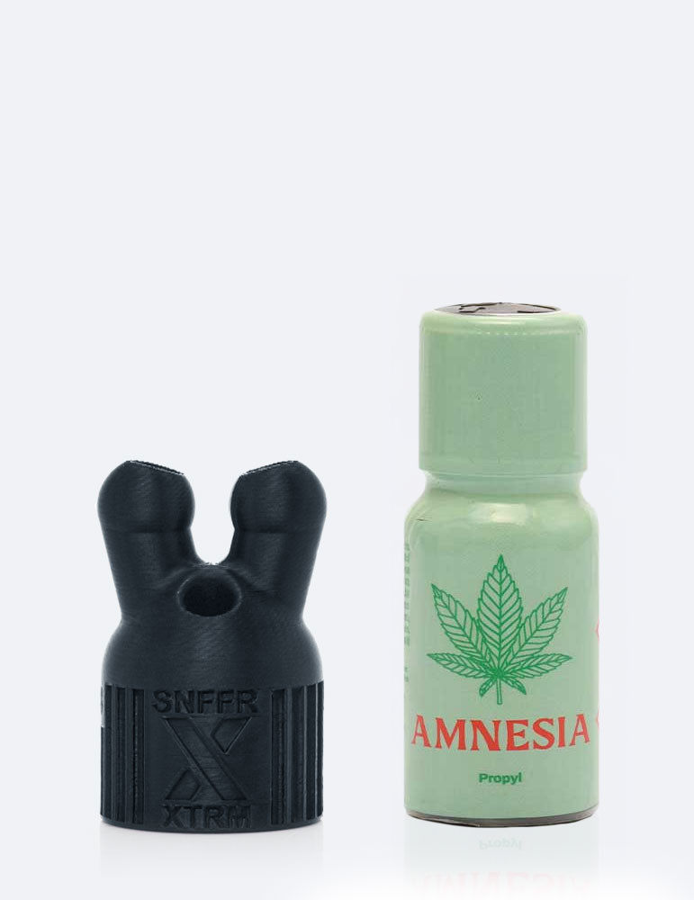 Pack Poppers Amnésia 420 15ml + bouchon sniffer XTRM
