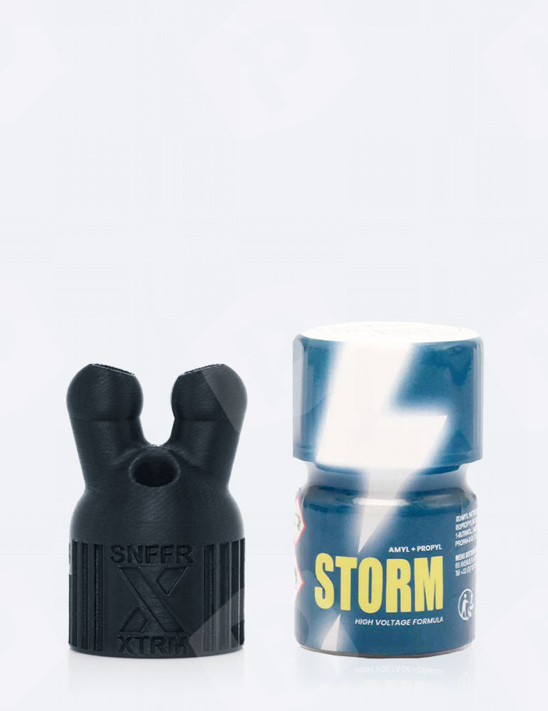 Pack poppers Storm + Bouchon inhalateur XTRM