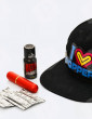 MINI Kit Festival Poppers + casquette LED + inhalateur + préservatifs