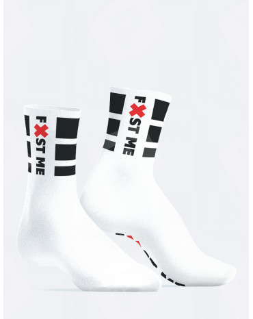 Chaussettes blanches "Fist...