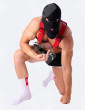 Homme avec chaussettes "top" pour sexe BDSM
