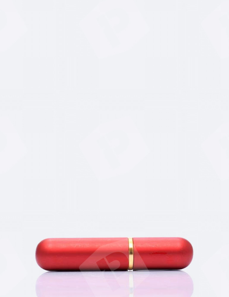 inhaleur de poppers fermé, couleur rouge