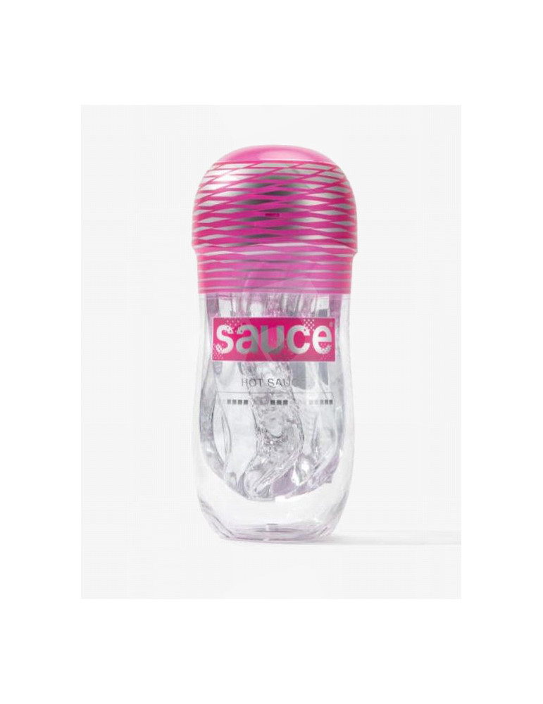 Vaginette Transparente Hot Sauce – Sextoy Homme