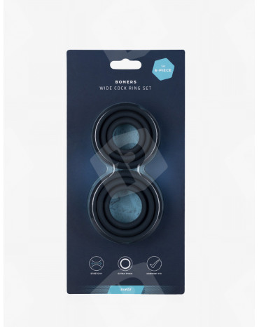 Lot de 6 Cockrings Silicone...