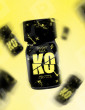 Poppers KO maxi format 30 ml sur fond jaune Poppers KO maxi format 30 ml sur fond jaune