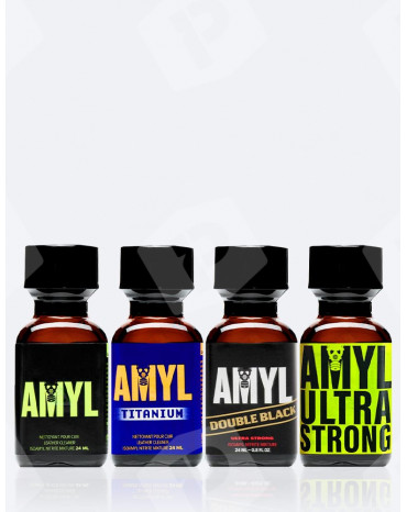 Pack poppers Amyl Experience (x4)