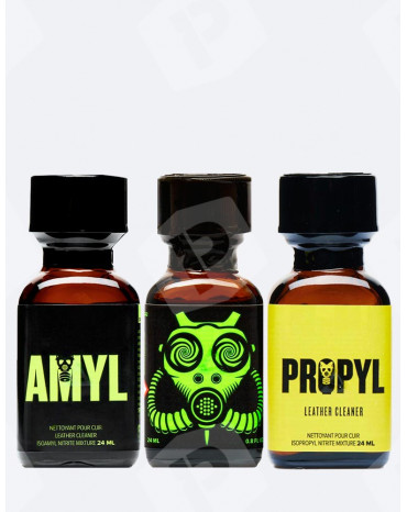 Pack Gaz - 3 poppers 24 ml