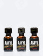 Pack poppers Amyl Double Black 24 ml x3