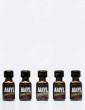 Pack 5 poppers Amyl Double Black 24 ml