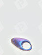 Cockring vibrant Neptune violet avec boutons