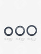 Diamètre des 3 cockrings en silicone