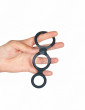 Cockring triple anneaux Prise en main