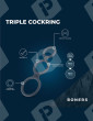 Caractéristiques du cockring Triple Ring Boners
