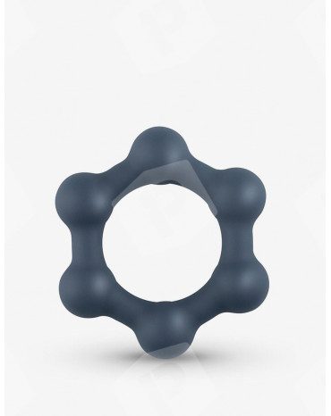 Cockring avec billes en acier - Taille M/L - Boners
