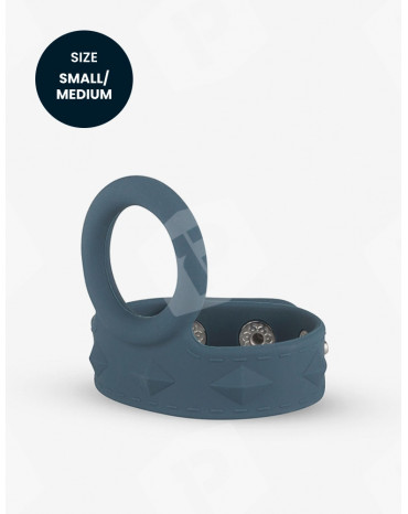 Cockring réglable + ballstretcher - Taille S/M