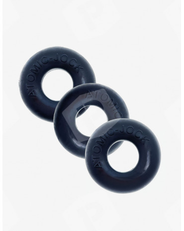 Pack cockring Pack 3 cockrings Ringer Night Edition - Oxballs