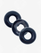 Pack cockring Pack 3 cockrings Ringer Night Edition - Oxballs