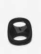 Photo vue de face du Cockring pénis + testicule en silicone doux - Brutus Gemini