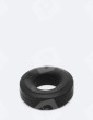 Vue de face cockring en silicone et TPR Huj-C - Hünkyjunk
