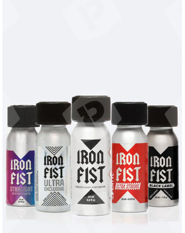 Pack Iron Fist 24 ml - 5 flacons