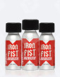 Pack de 3 poppers Iron Fist Ultra Strong 24 ml