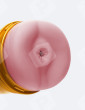 Zoom sur ouverture : anale du masturbateur fleshlight